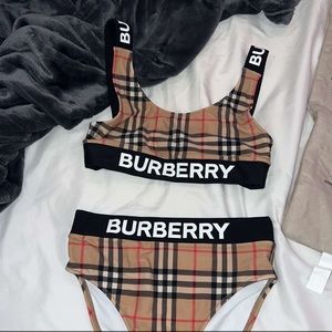 Authentic Burberry kids bikini